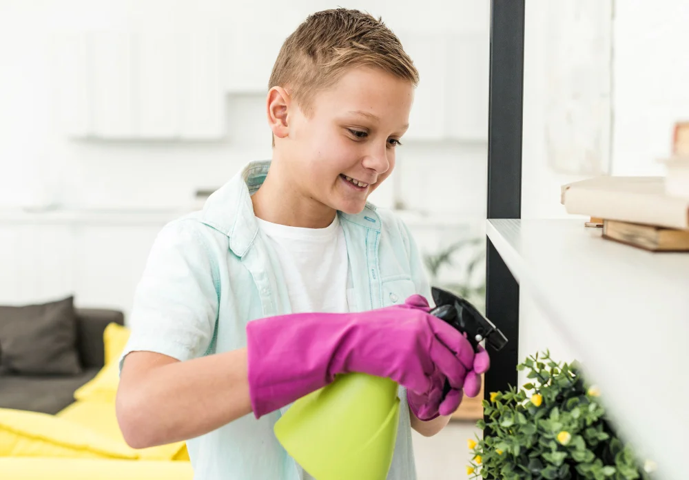 5 formas de incluir as crianças na rotina de limpeza 9
